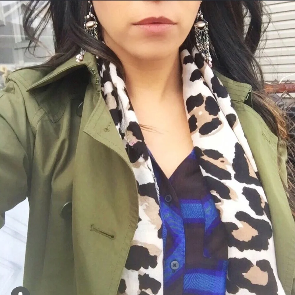 BP Leopard Print Scarf